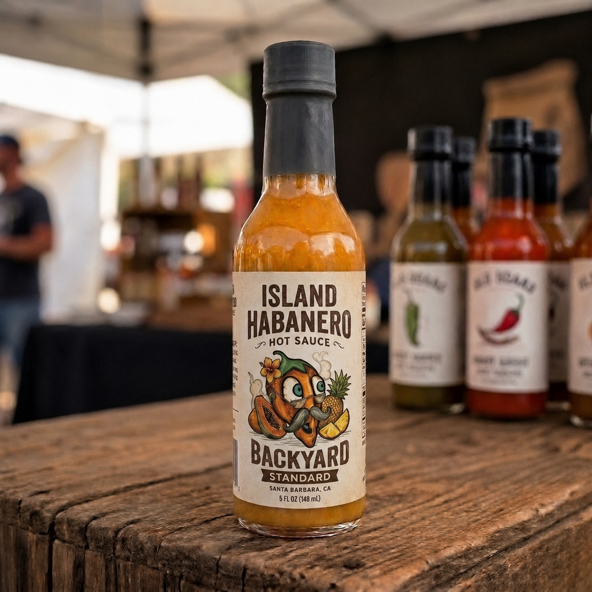 Island Habanero 5oz Bottle